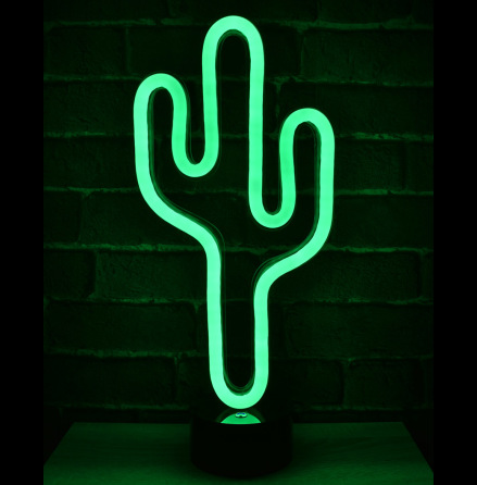 Kaktus Pöytälamppu